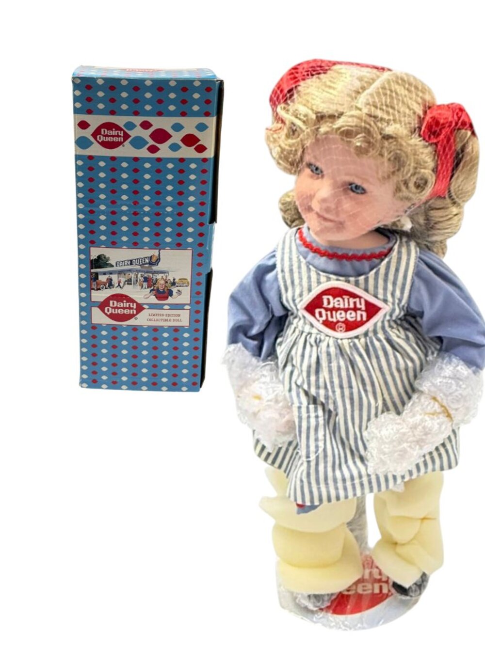 Dairy Queen Collectible Doll 18in Betty Sue‎ 50th Anniversary 1999 Bradbury New